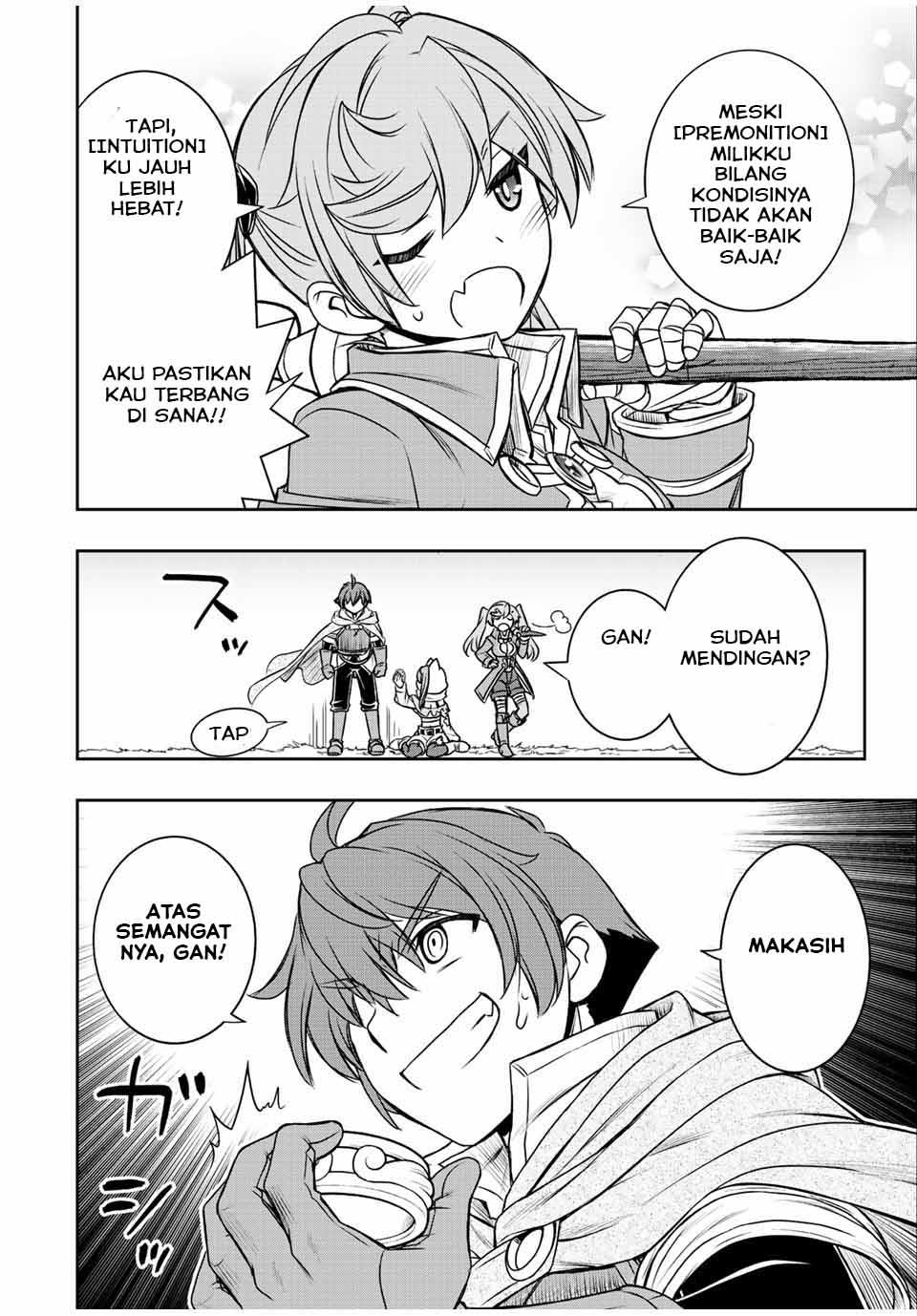 Chapter Komik
              Dame Skill [Auto Mode] ga Kakuseishimashita ~Are, Guild no Scout-san, Ore wo “Iranai”-tte Itte Masendeshita?~ Chapter 50 - page 16