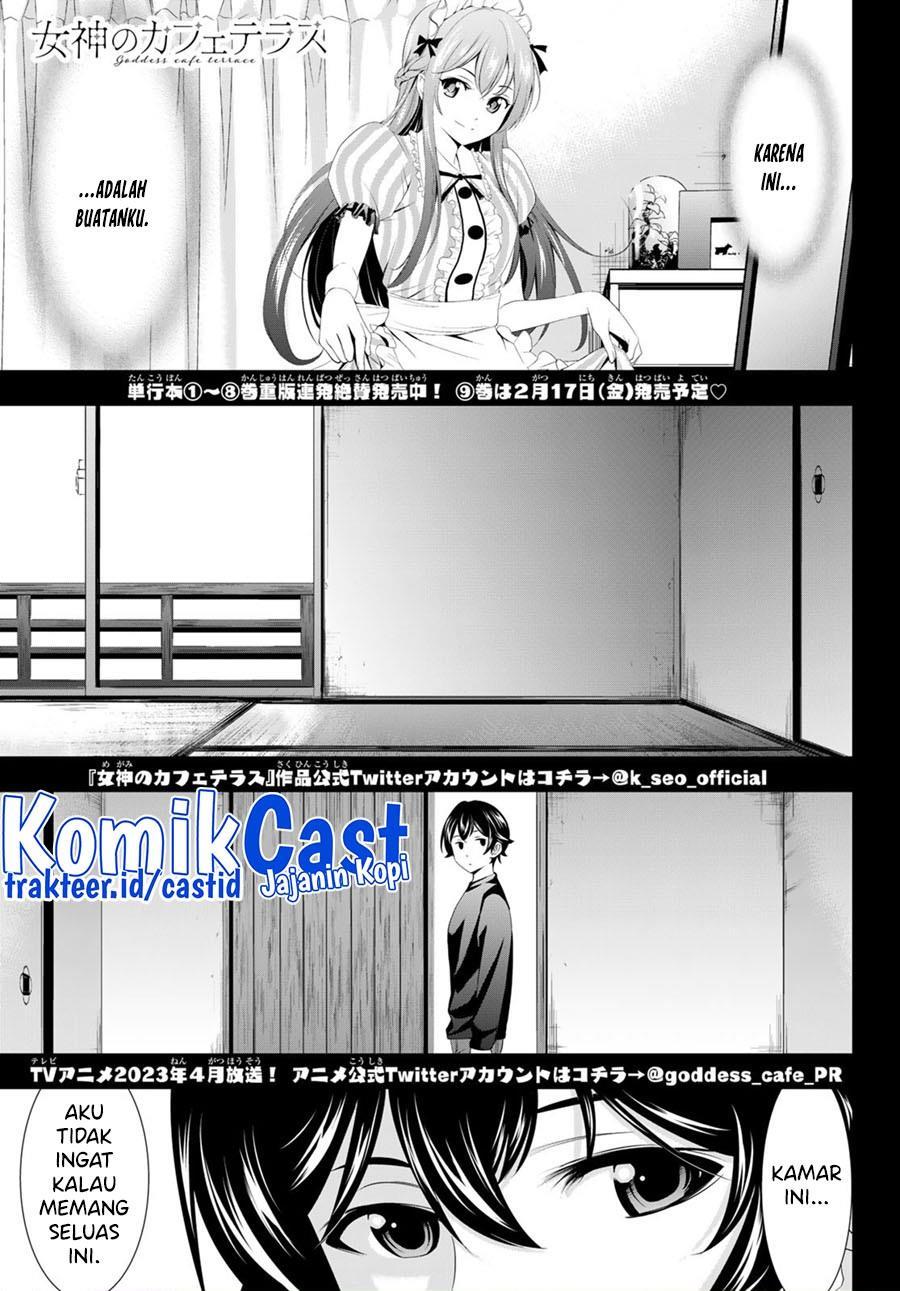 Chapter Komik
              Megami no Kafeterasu Chapter 90 - page 1