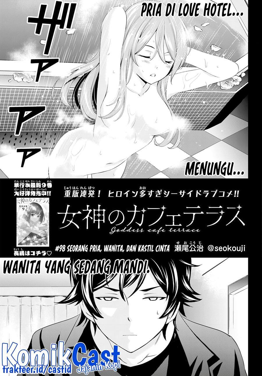 Chapter Komik
              Megami no Kafeterasu Chapter 98 - page 1