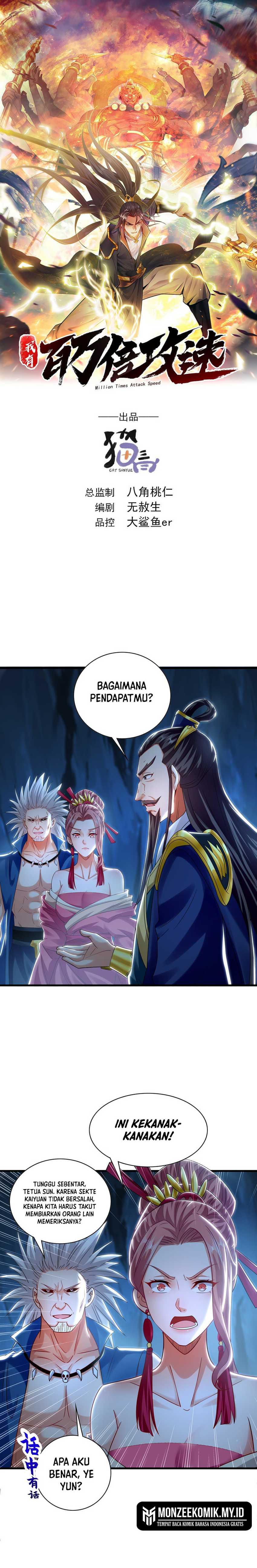 Chapter Komik
              1 Million Times Attack Speed Chapter 56 - page 3