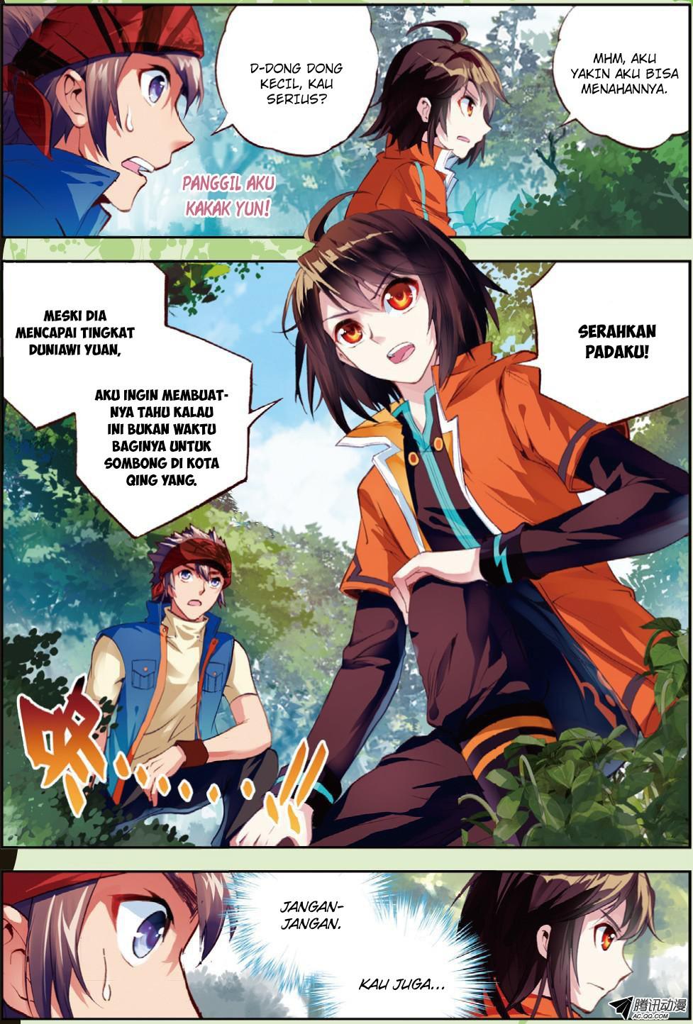 Chapter Komik
              Wu Dong Qian Kun Chapter 19 - page 23