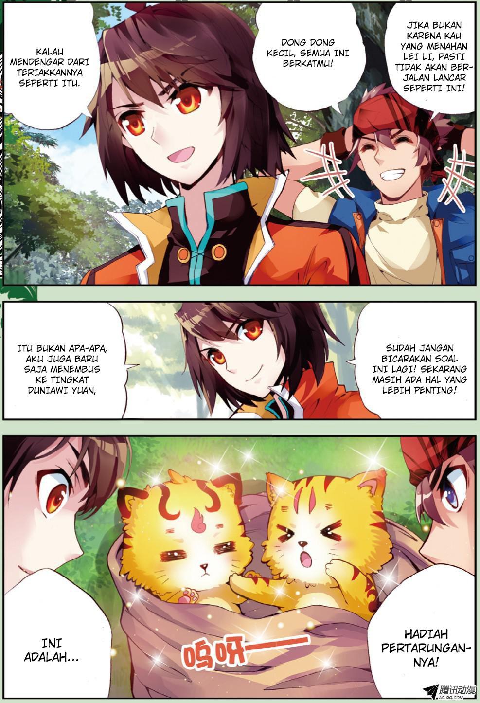 Chapter Komik
              Wu Dong Qian Kun Chapter 20 - page 15