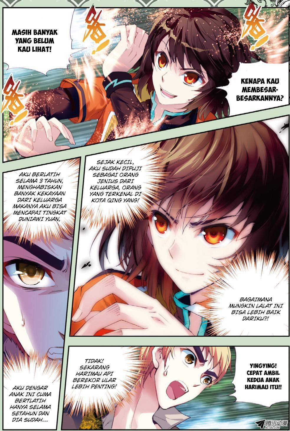 Chapter Komik
              Wu Dong Qian Kun Chapter 20 - page 8