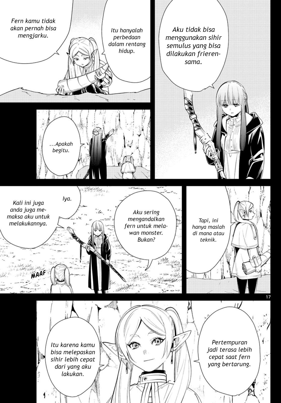 Chapter Komik
              Sousou no Frieren Chapter 19 - page 17