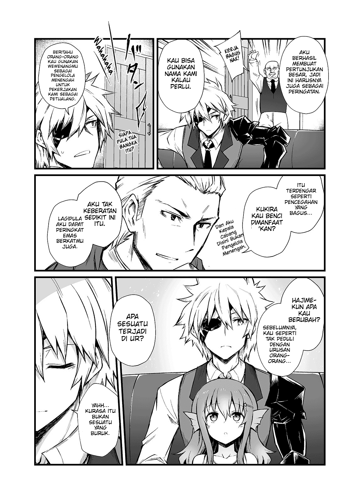 Chapter Komik
              Arifureta Shokugyou de Sekai Saikyou Chapter 42 - page 3