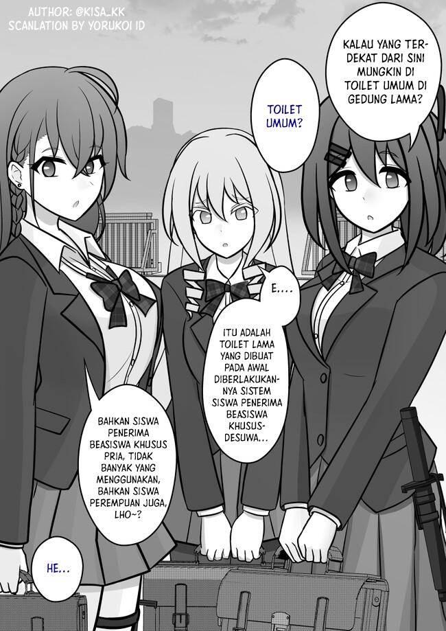 Chapter Komik
              Danjohi 1:39 no Heikou Sekai wa Omoi no Hoka Futsuu Chapter 115 - page 11