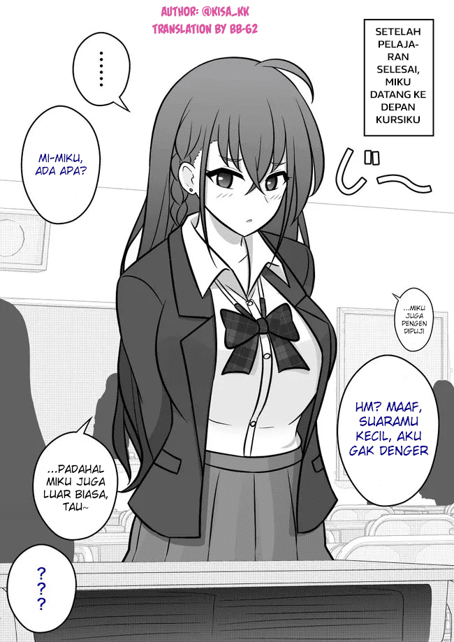 Chapter Komik
              Danjohi 1:39 no Heikou Sekai wa Omoi no Hoka Futsuu Chapter 58 - page 1