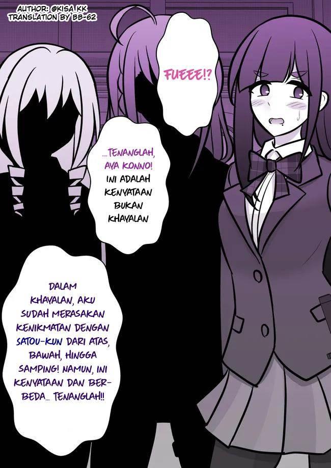 Chapter Komik
              Danjohi 1:39 no Heikou Sekai wa Omoi no Hoka Futsuu Chapter 98 - page 4