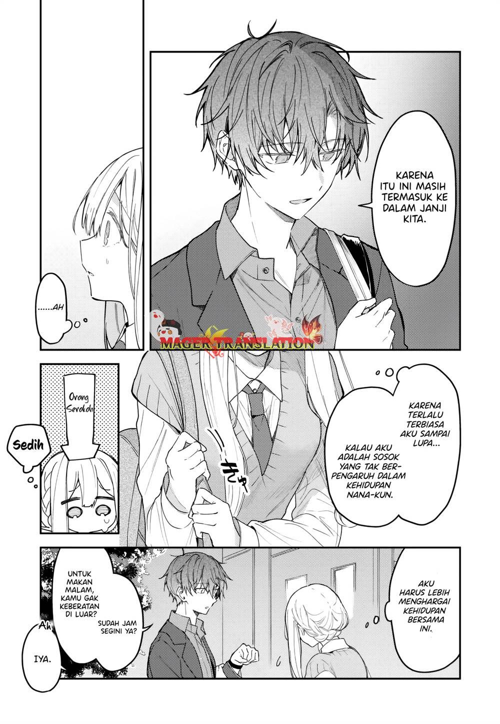 Chapter Komik
              Hakanai Kimi wa Moukou o Hajimeru Chapter 34 - page 6