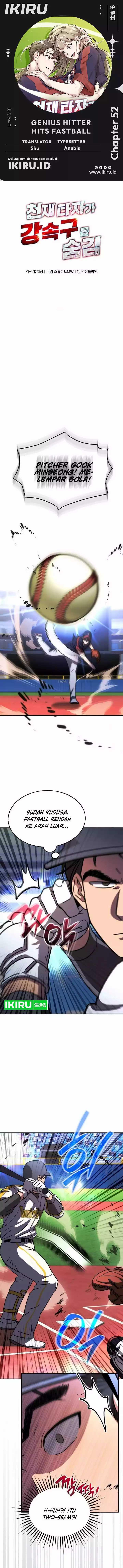 Chapter Komik
              Genius Hitter Hits Fastball Chapter 52 - page 1