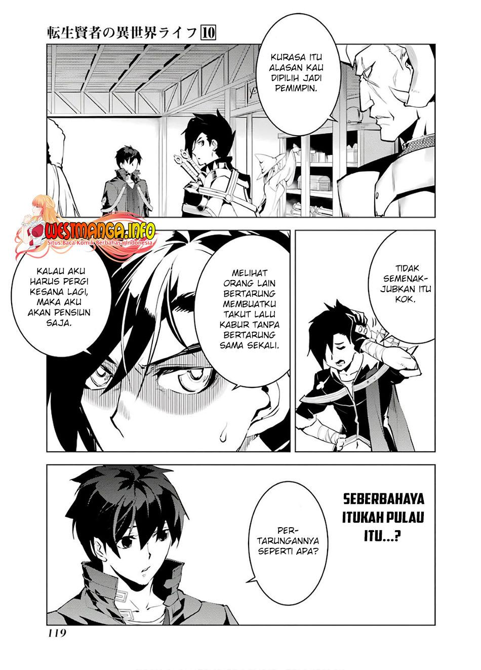 Chapter Komik
              Tensei Kenja no Isekai Raifu ~Daini no Shokugyo wo Ete, Sekai Saikyou ni Narimashita~ Chapter 29 - page 59