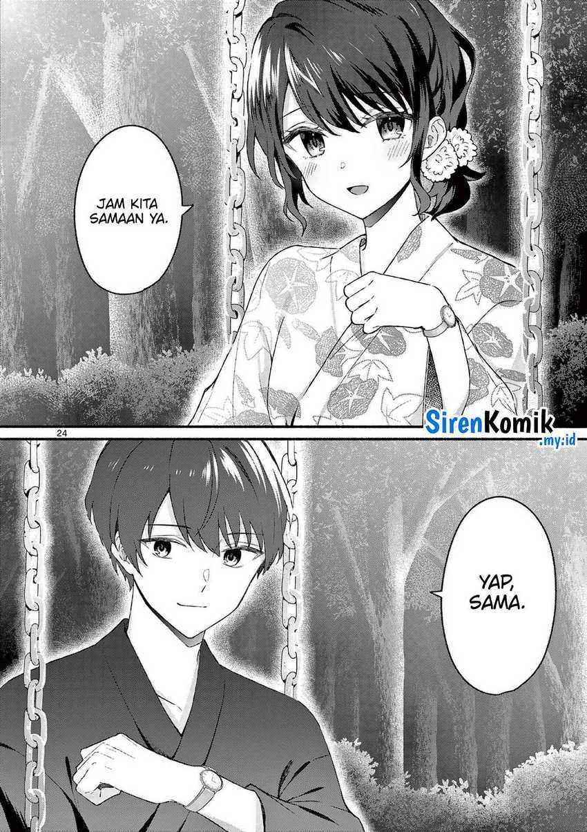 Chapter Komik
              Shiotaiou no Sato-san ga Ore ni dake Amai Chapter 46 - page 25