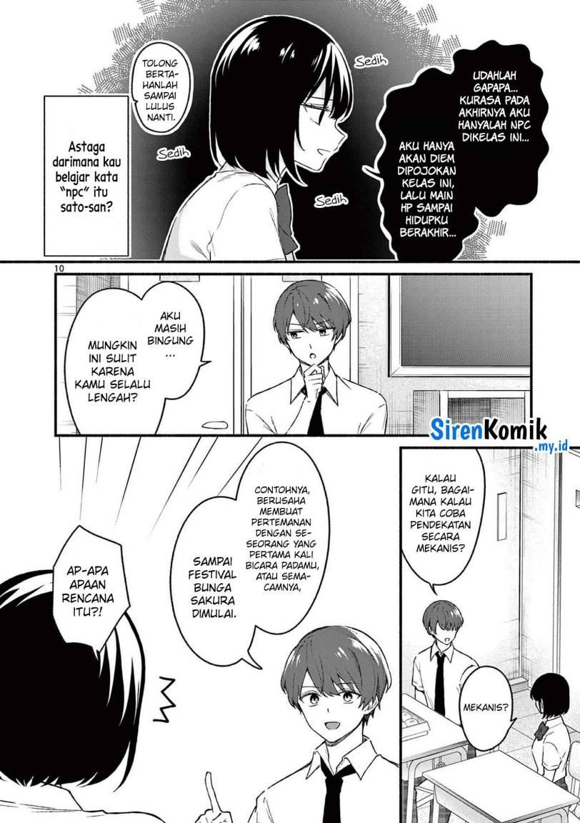 Chapter Komik
              Shiotaiou no Sato-san ga Ore ni dake Amai Chapter 47 - page 11