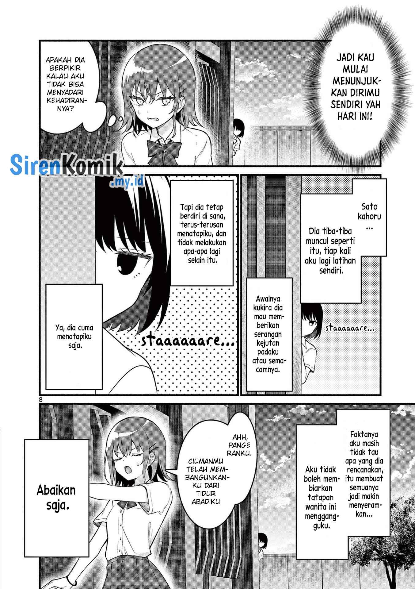 Chapter Komik
              Shiotaiou no Sato-san ga Ore ni dake Amai Chapter 55 - page 9