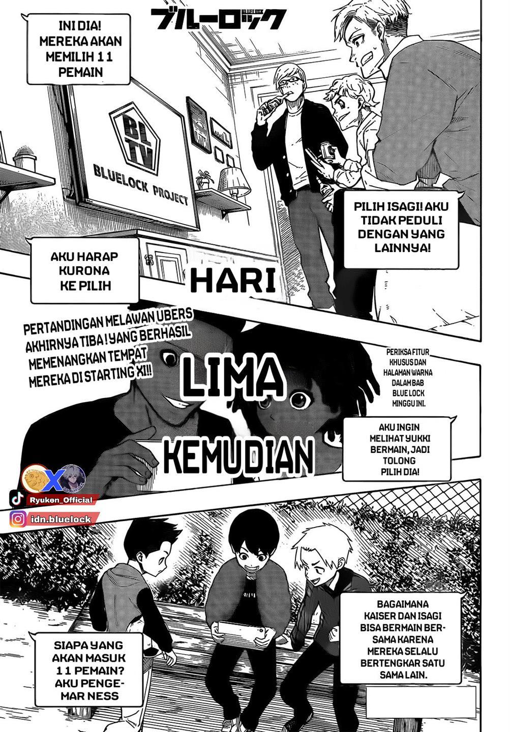 Chapter Komik
              Blue Lock Chapter 209 - page 3