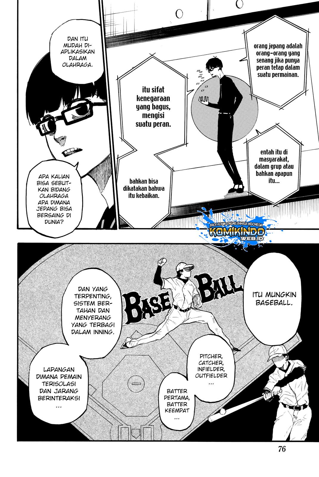 Chapter Komik
              Blue Lock Chapter 8 - page 16