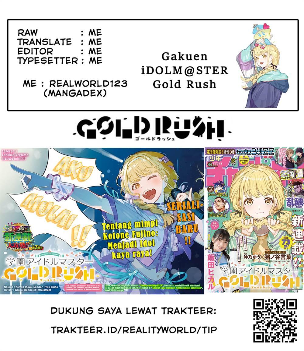 Chapter Komik
              Gakuen Idolm@ster Gold Rush Chapter 3 - page 21