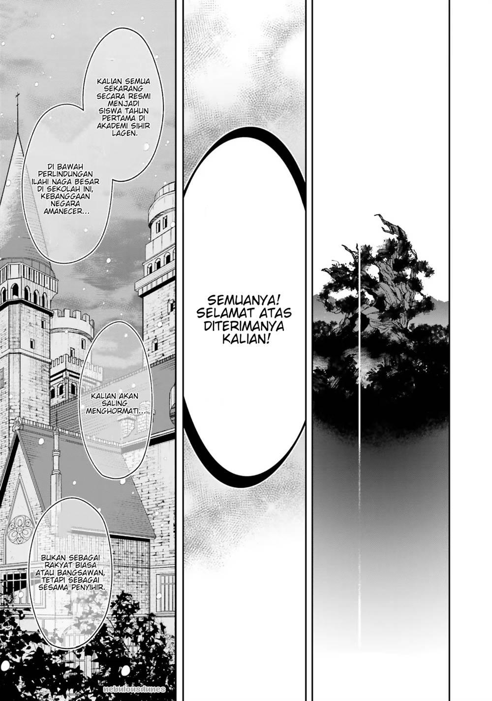 Chapter Komik
              Shi ni Modori no Mahou Gakkou Seikatsu wo, Moto Koibito to Prologue Kara (Tadashi, Koukando wa Zero) Chapter 1 - page 24