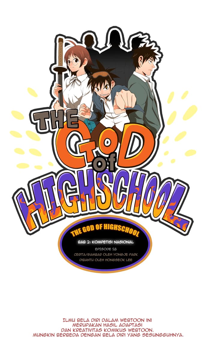 Chapter Komik
              The God of High School Chapter 58 - page 1