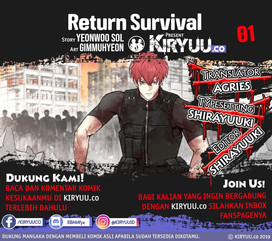 Chapter Komik
              Return Survival Chapter 1 - page 2