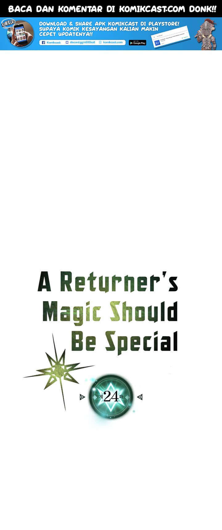 Chapter Komik
              A Returner’s Magic Should Be Special Chapter 24 - page 2