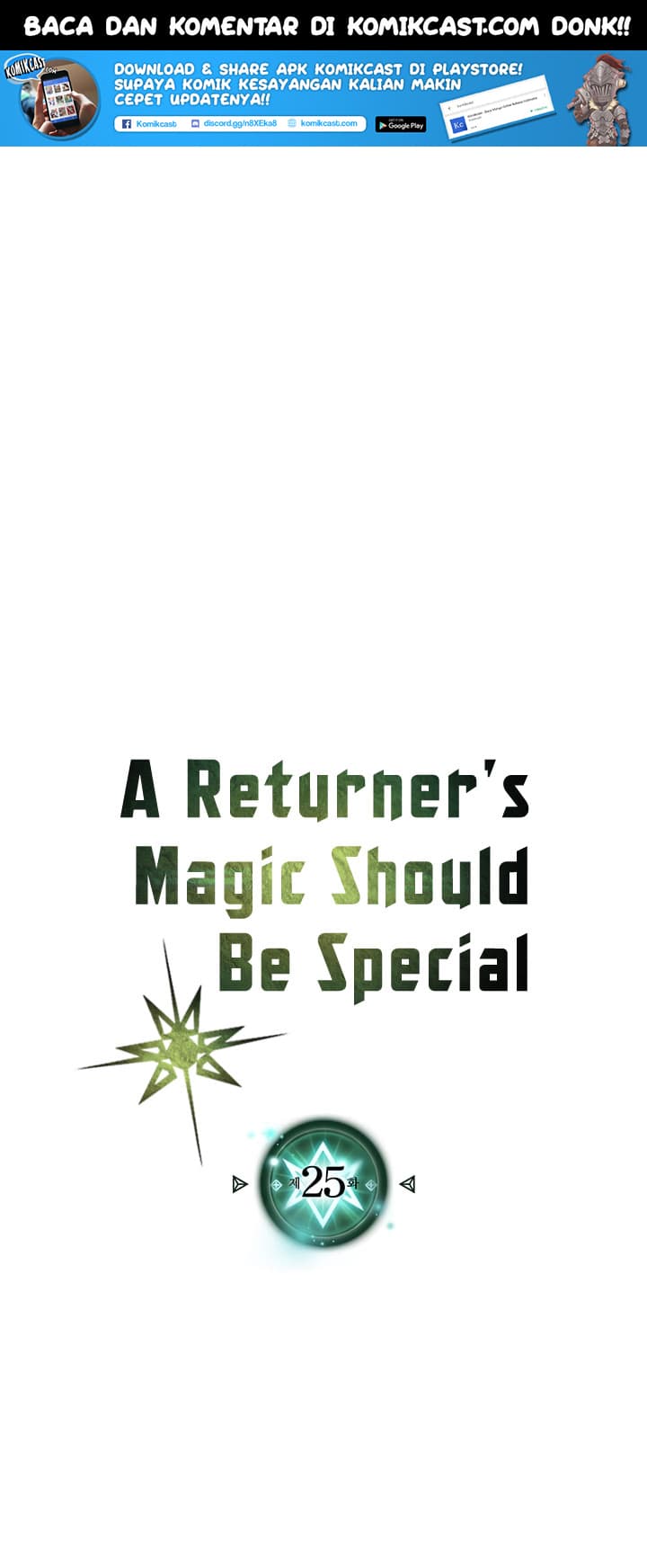 Chapter Komik
              A Returner’s Magic Should Be Special Chapter 25 - page 2