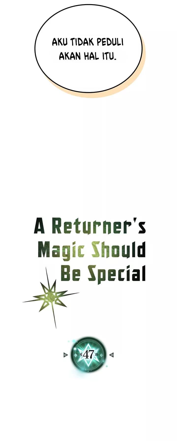 Chapter Komik
              A Returner’s Magic Should Be Special Chapter 47 - page 6