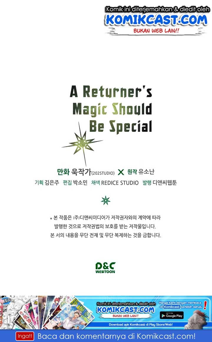 Chapter Komik
              A Returner’s Magic Should Be Special Chapter 70 - page 91