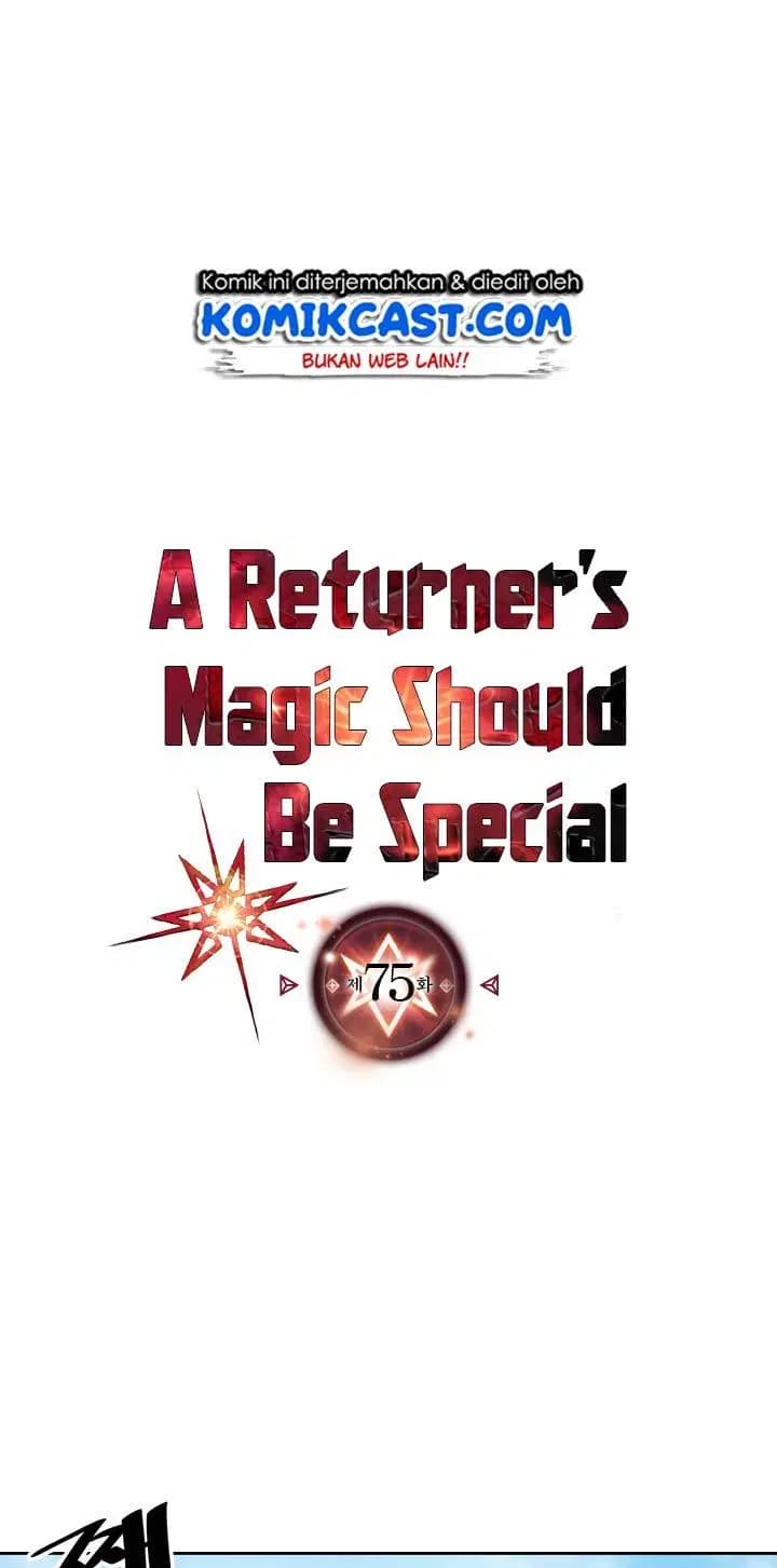 Chapter Komik
              A Returner’s Magic Should Be Special Chapter 75 - page 2