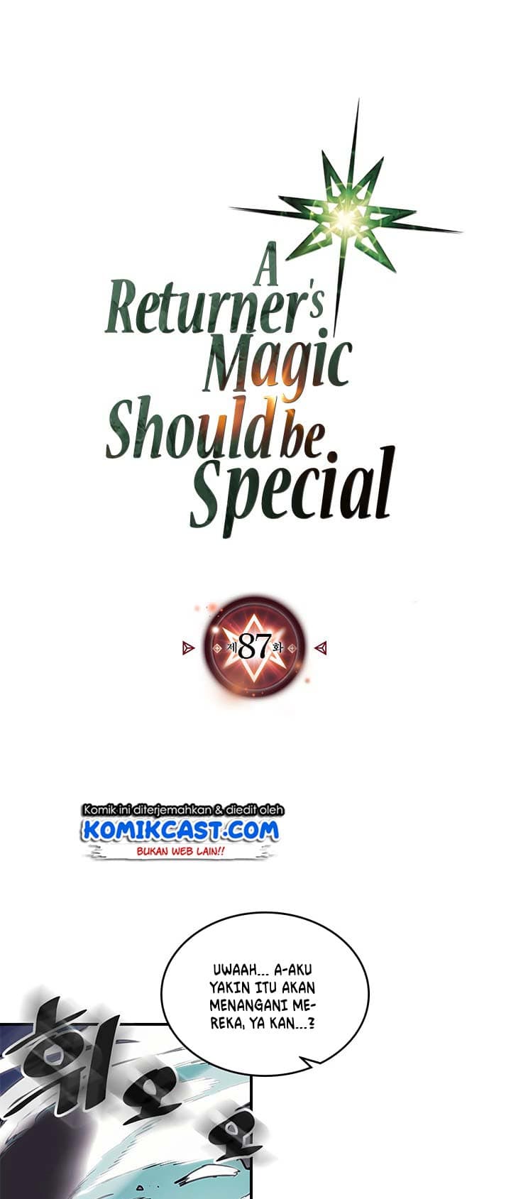 Chapter Komik
              A Returner’s Magic Should Be Special Chapter 87 - page 2