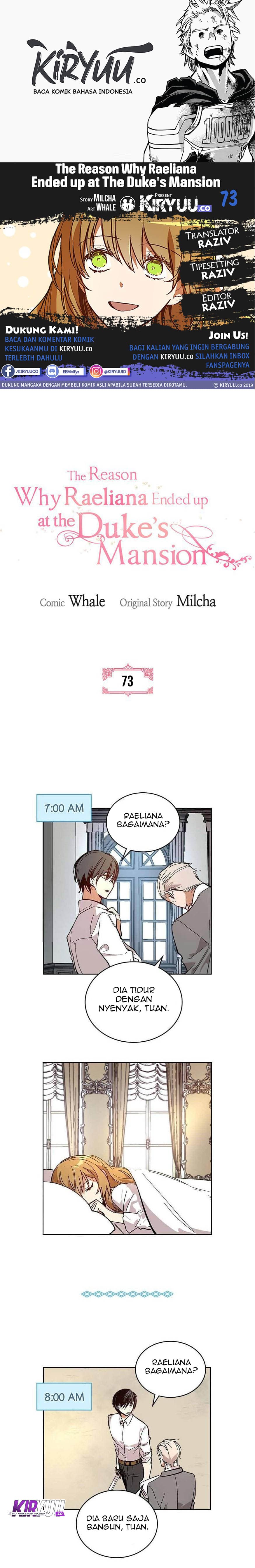 Chapter Komik
              The Reason Why Raeliana Ended up at the Duke’s Mansion Chapter 73 - page 1