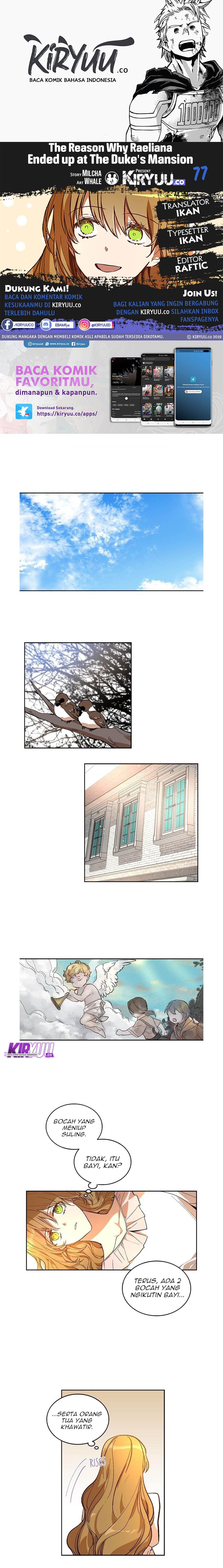 Chapter Komik
              The Reason Why Raeliana Ended up at the Duke’s Mansion Chapter 77 - page 1