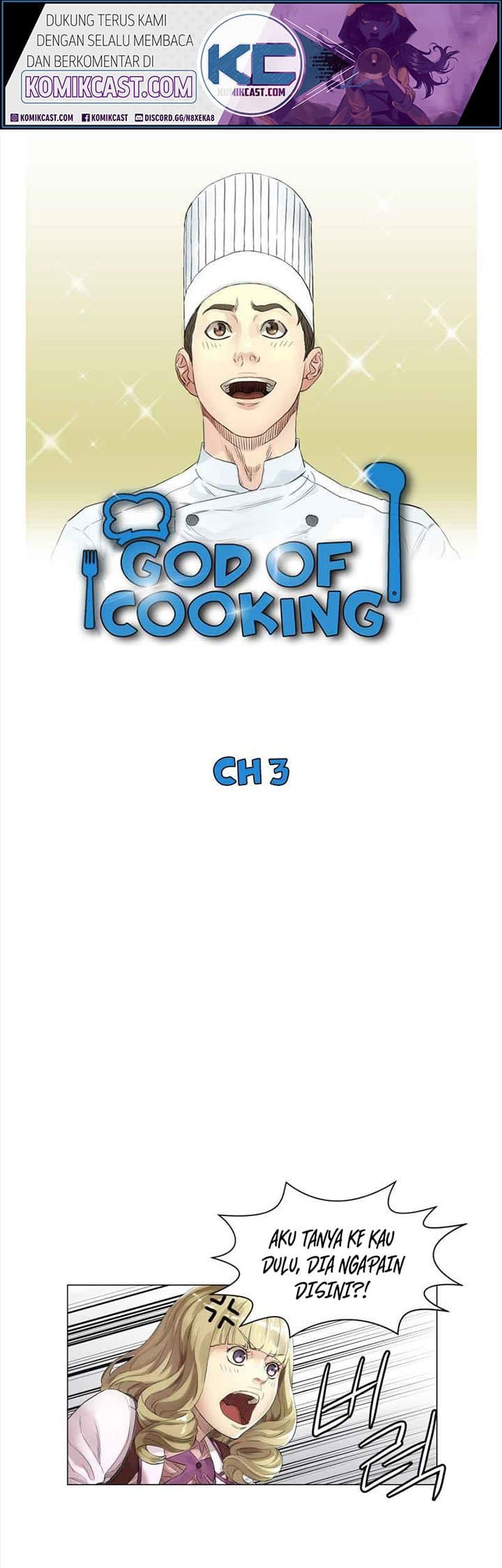 Chapter Komik
              God of Cooking Chapter 3 - page 2