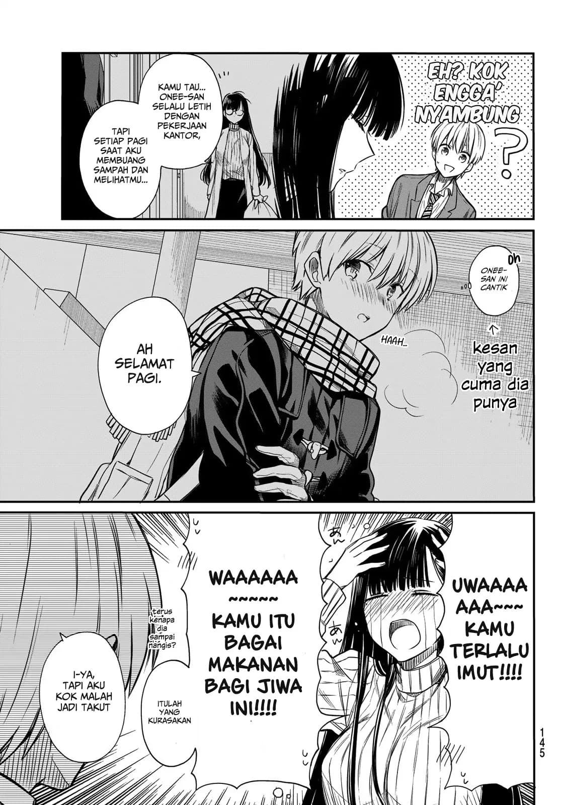 Chapter Komik
              Danshi Koukousei wo Yashinaitai Onee-san no Hanashi Chapter 1 - page 6