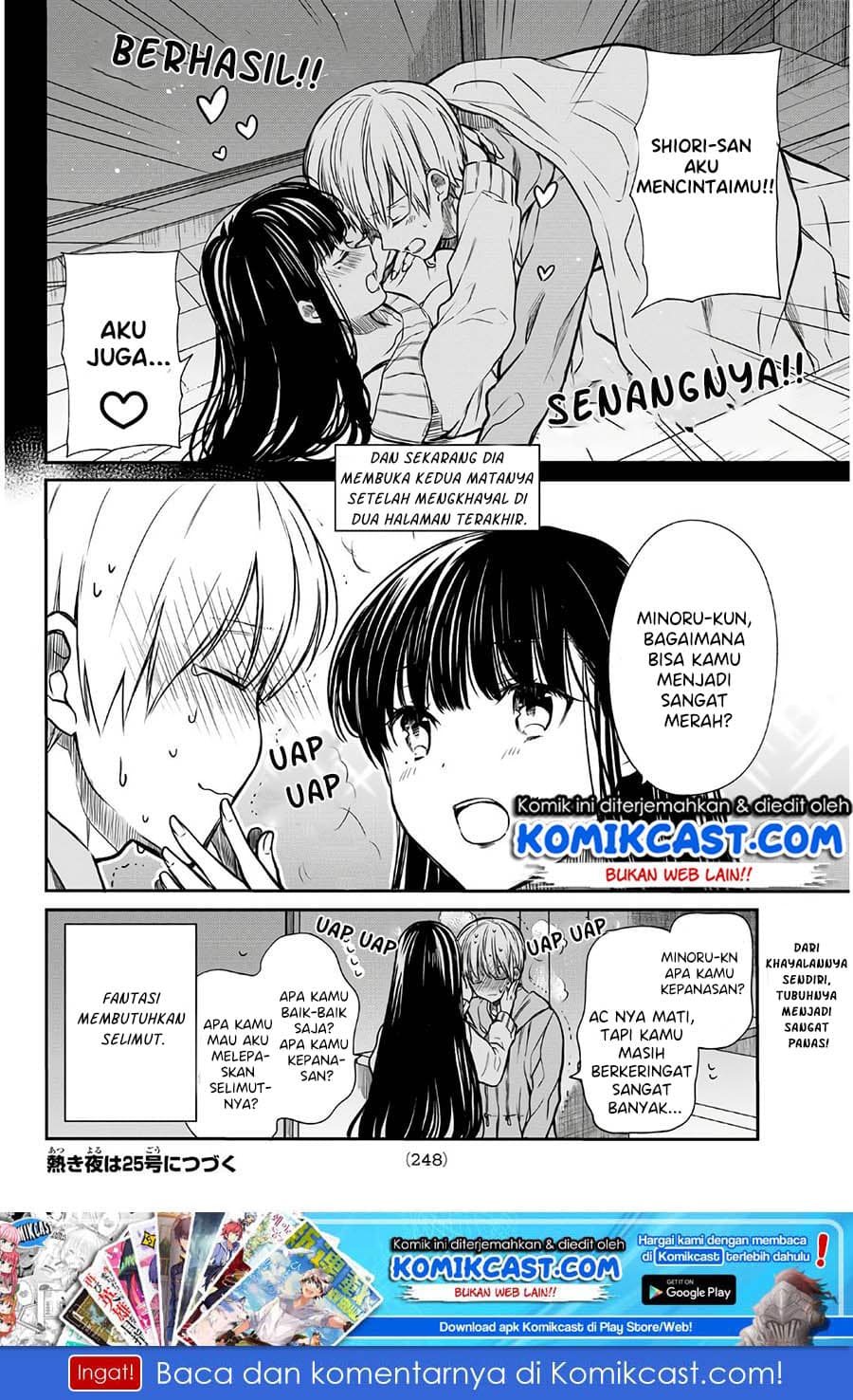 Chapter Komik
              Danshi Koukousei wo Yashinaitai Onee-san no Hanashi Chapter 107 - page 5