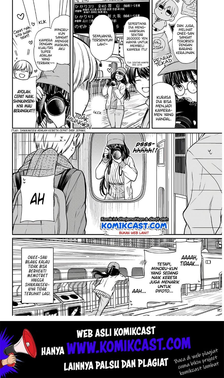 Chapter Komik
              Danshi Koukousei wo Yashinaitai Onee-san no Hanashi Chapter 120 - page 5