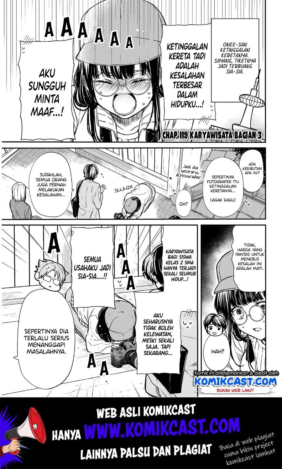 Chapter Komik
              Danshi Koukousei wo Yashinaitai Onee-san no Hanashi Chapter 121 - page 2