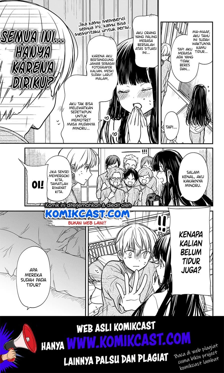 Chapter Komik
              Danshi Koukousei wo Yashinaitai Onee-san no Hanashi Chapter 123 - page 4