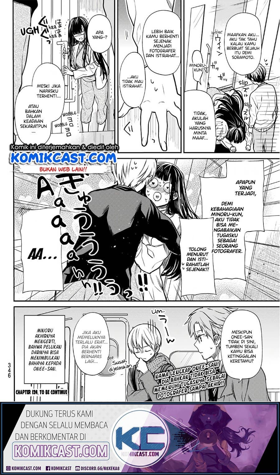 Chapter Komik
              Danshi Koukousei wo Yashinaitai Onee-san no Hanashi Chapter 124 - page 5