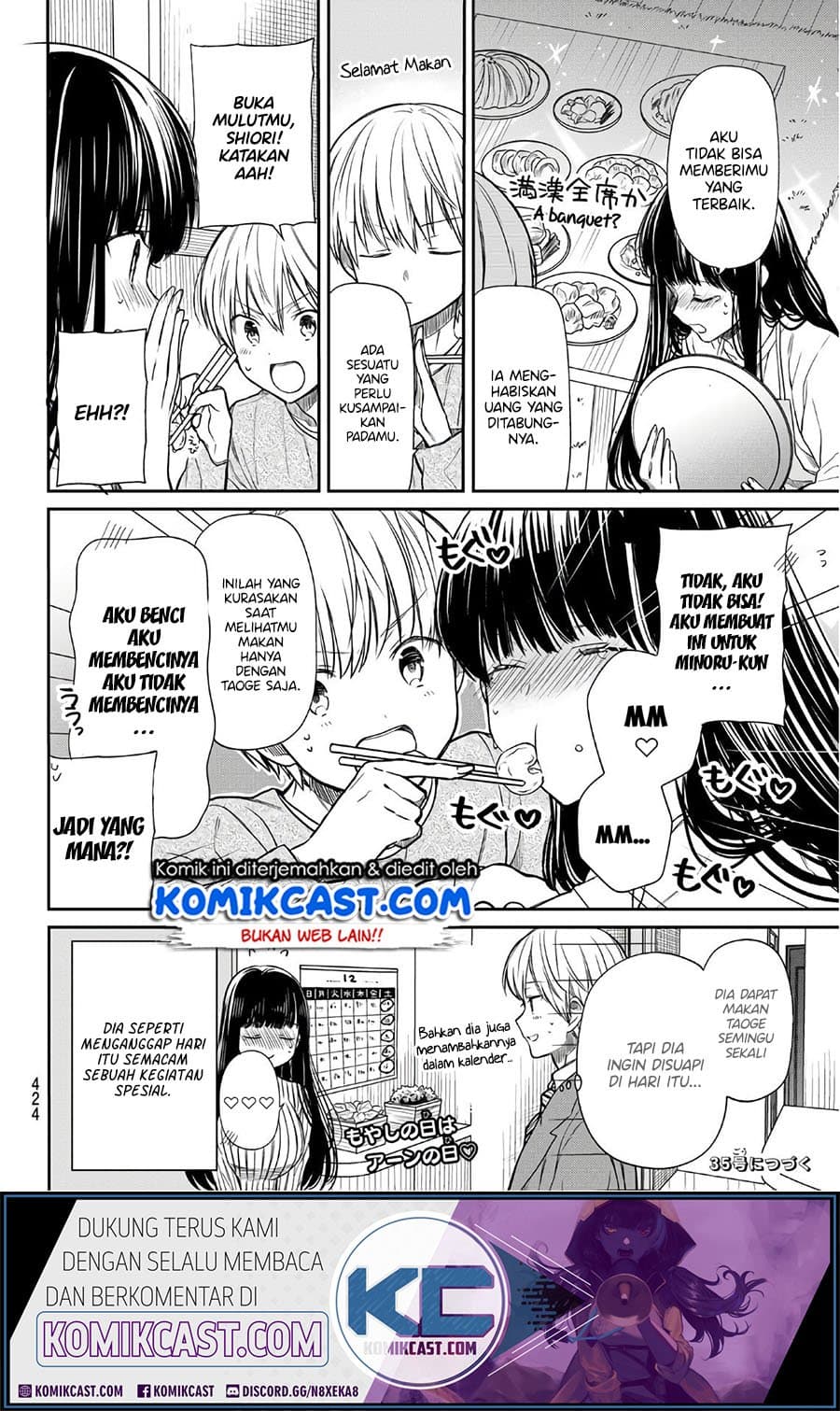 Chapter Komik
              Danshi Koukousei wo Yashinaitai Onee-san no Hanashi Chapter 127 - page 5