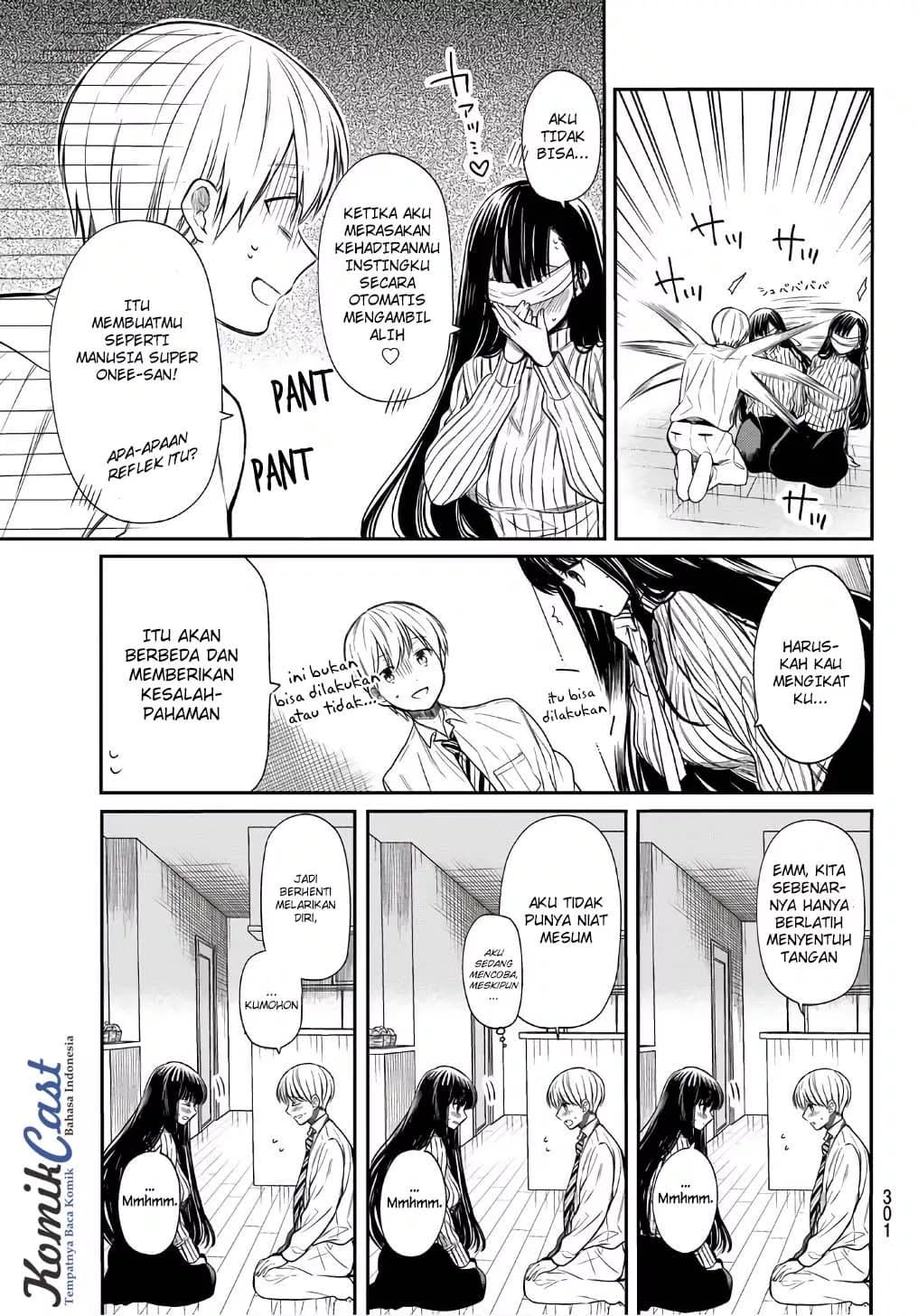 Chapter Komik
              Danshi Koukousei wo Yashinaitai Onee-san no Hanashi Chapter 16 - page 4