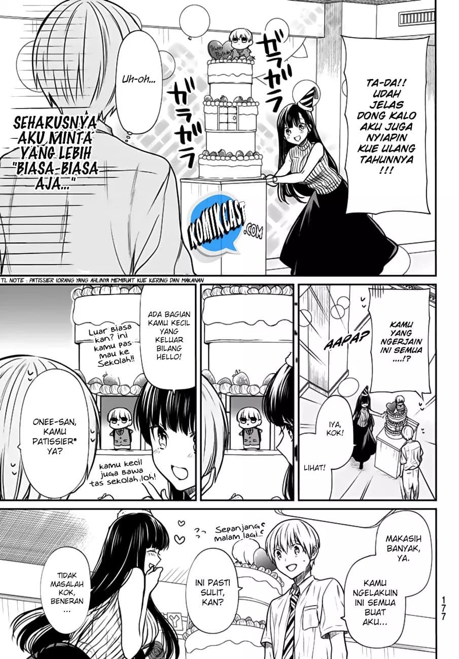 Chapter Komik
              Danshi Koukousei wo Yashinaitai Onee-san no Hanashi Chapter 46 - page 4