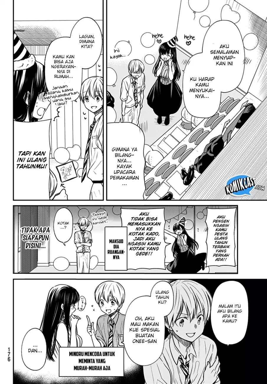 Chapter Komik
              Danshi Koukousei wo Yashinaitai Onee-san no Hanashi Chapter 46 - page 3