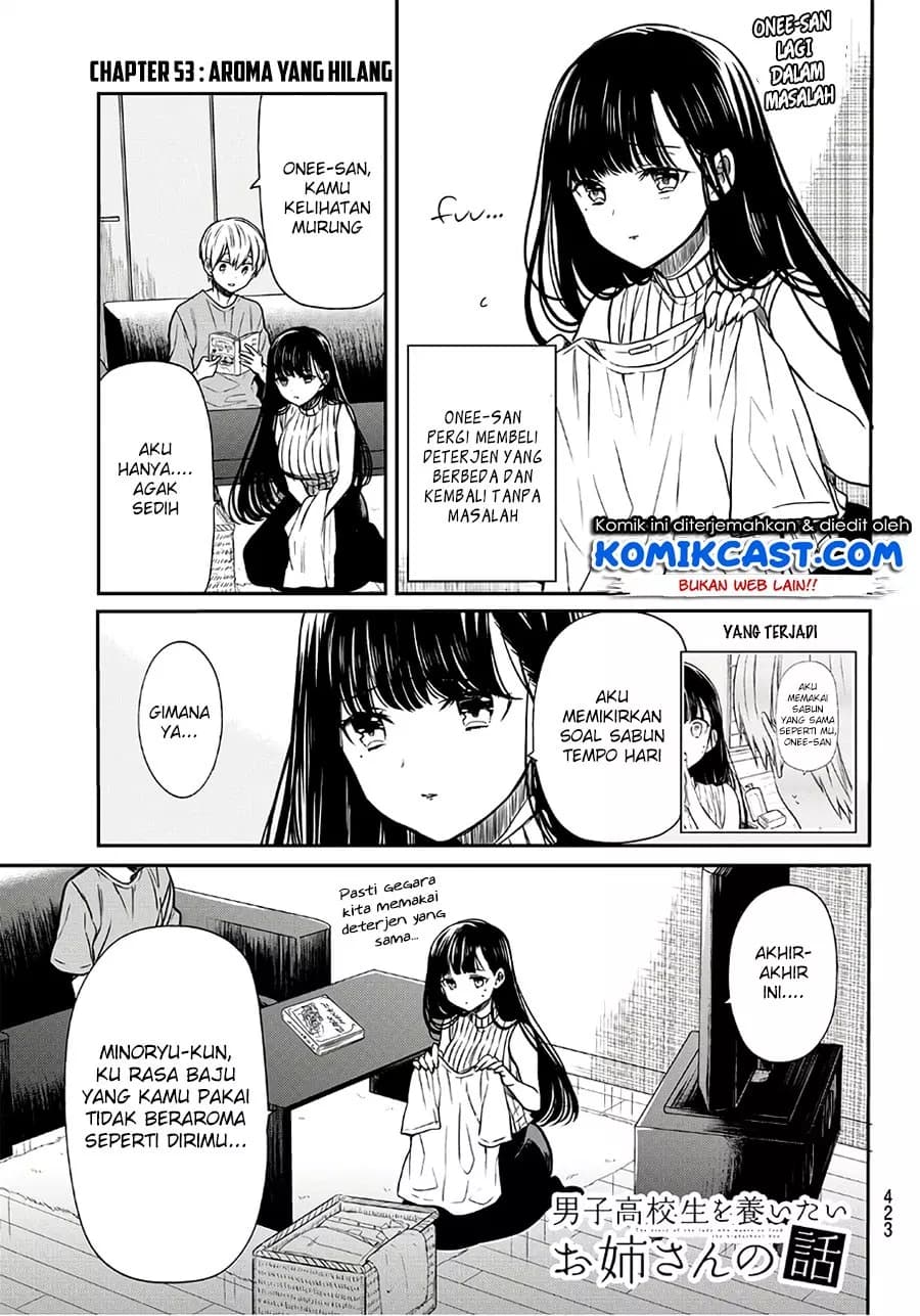 Chapter Komik
              Danshi Koukousei wo Yashinaitai Onee-san no Hanashi Chapter 53 - page 2