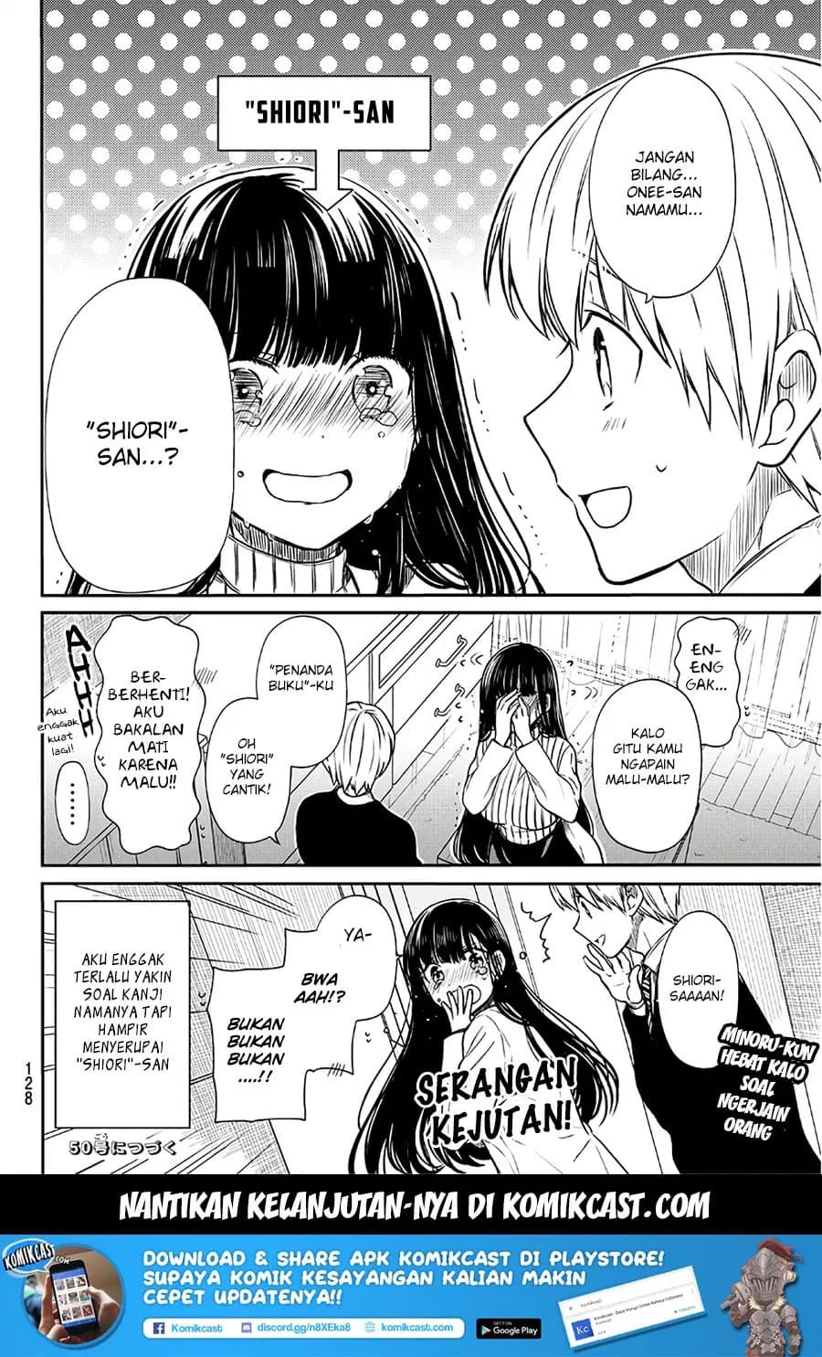 Chapter Komik
              Danshi Koukousei wo Yashinaitai Onee-san no Hanashi Chapter 59 - page 5