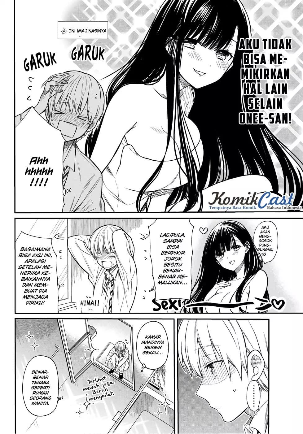 Chapter Komik
              Danshi Koukousei wo Yashinaitai Onee-san no Hanashi Chapter 7 - page 3