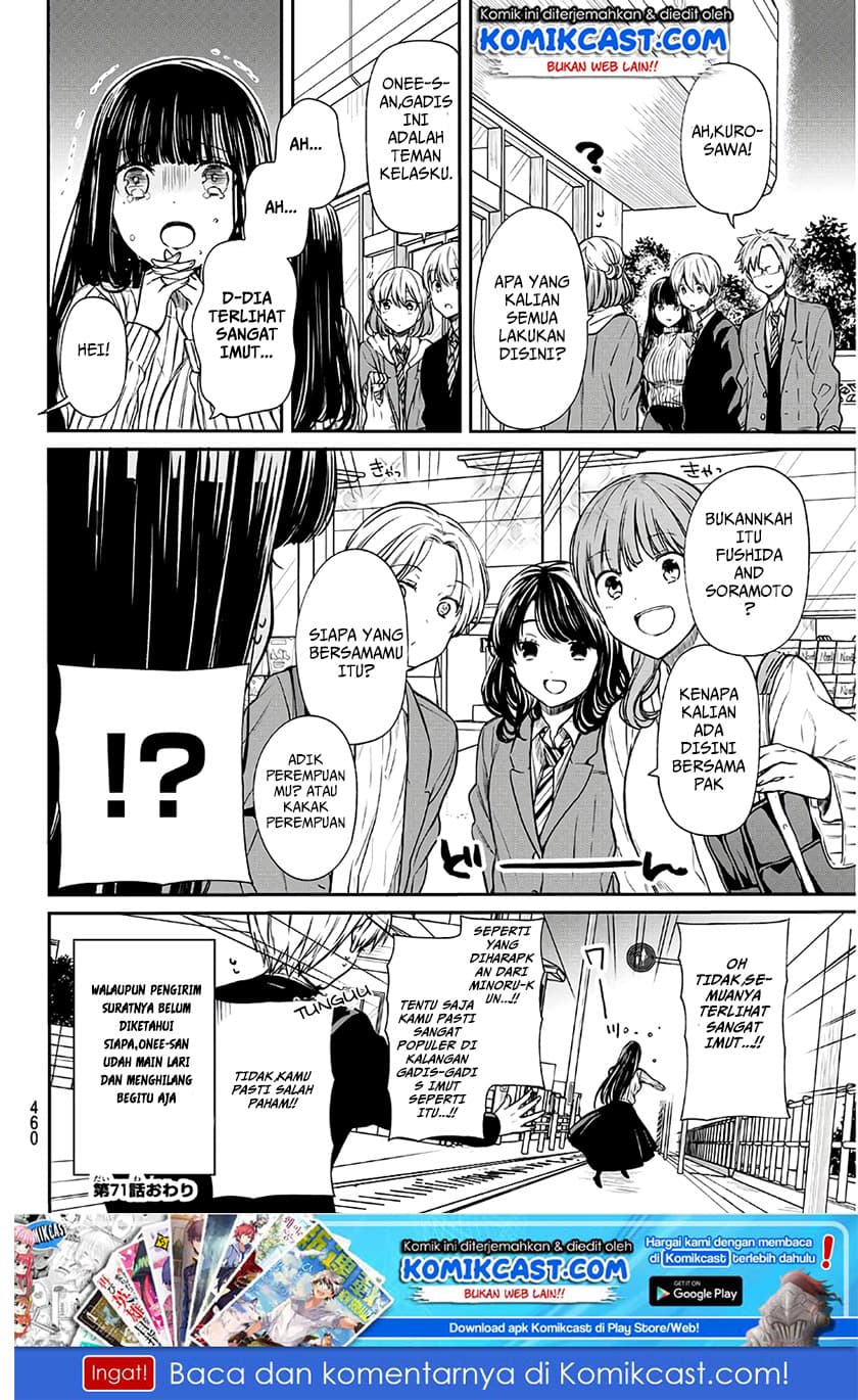 Chapter Komik
              Danshi Koukousei wo Yashinaitai Onee-san no Hanashi Chapter 71 - page 5