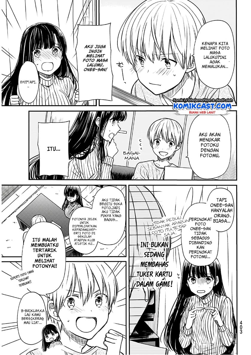 Chapter Komik
              Danshi Koukousei wo Yashinaitai Onee-san no Hanashi Chapter 74 - page 4