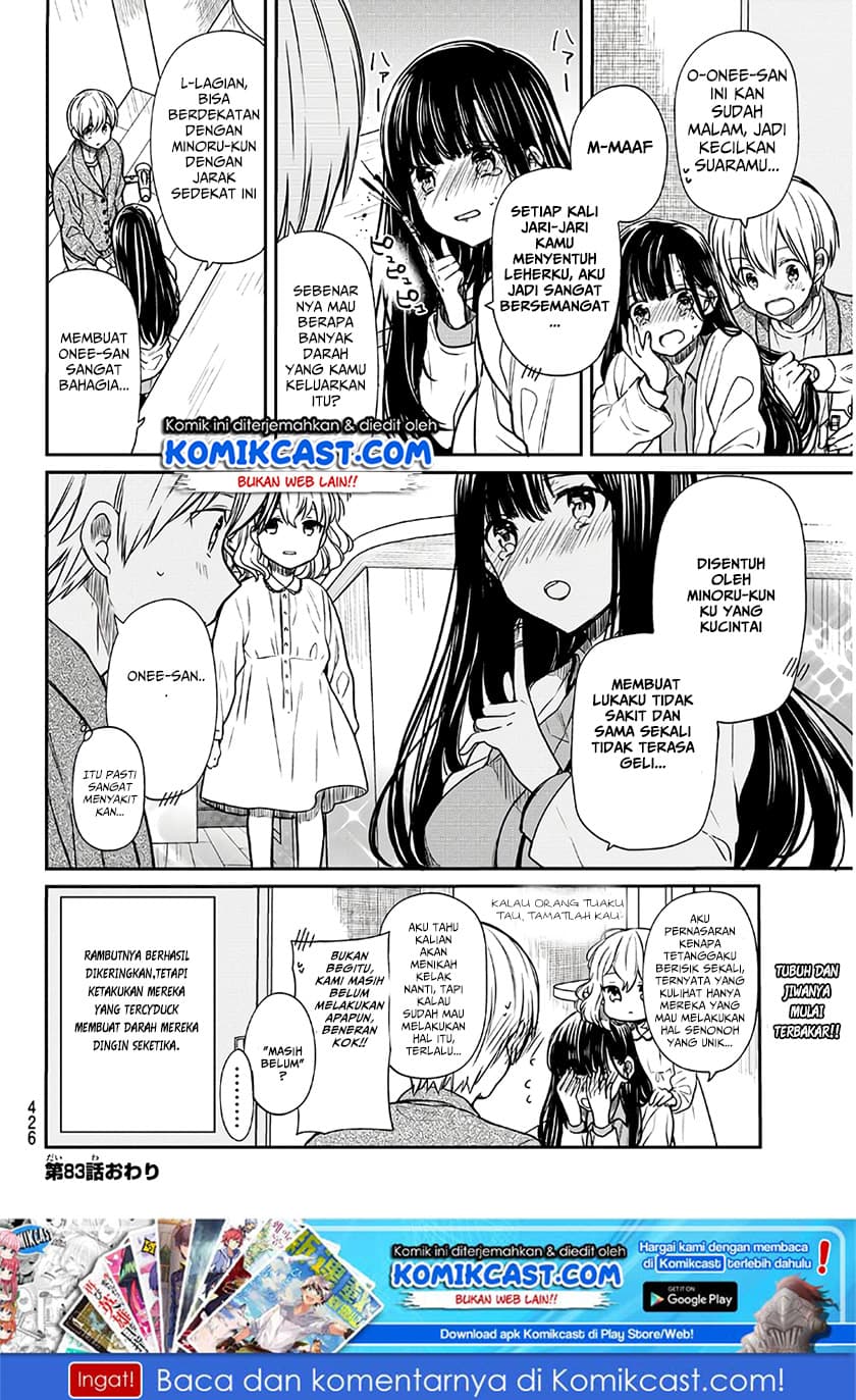 Chapter Komik
              Danshi Koukousei wo Yashinaitai Onee-san no Hanashi Chapter 83 - page 5