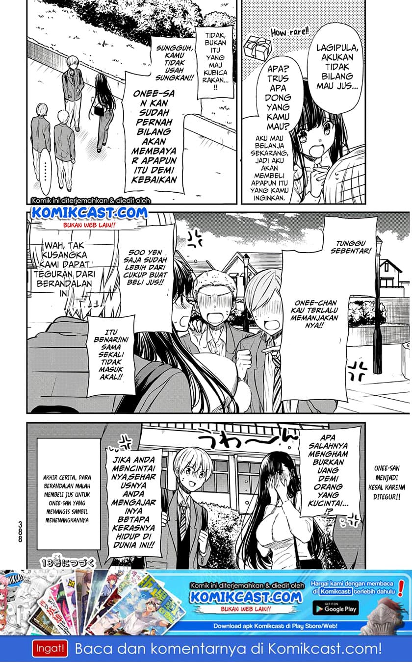 Chapter Komik
              Danshi Koukousei wo Yashinaitai Onee-san no Hanashi Chapter 86 - page 5